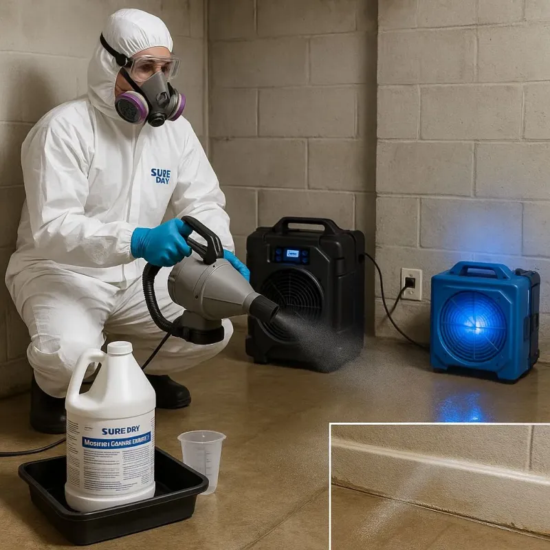 Sanitization and Odor Removal process in Park Hill, OK